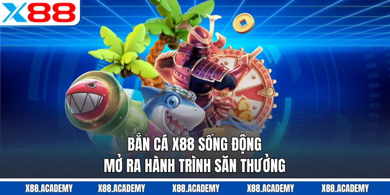 Bắn cá X88 sống động mở ra hành trình săn thưởng