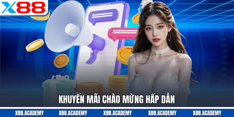 Khuyến mãi chào mừng hấp dẫn