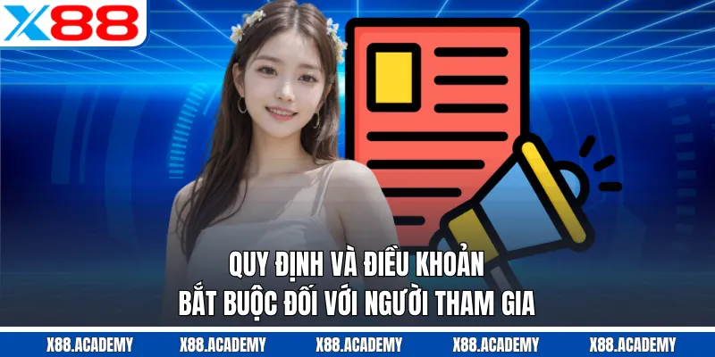Quy định và điều khoản bắt buộc đối với người tham gia